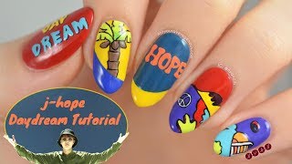 nail hope nails korean notyouraveragenails jhope daydream