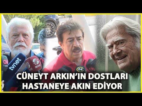 Cüneyt Arkın'ın Sevenleri ve Dostları Hastaneye Taziyeye Geliyor