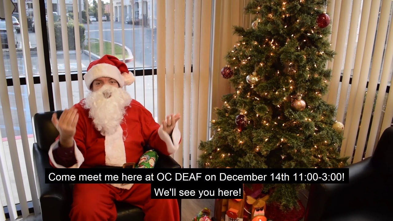 OC DEAF - Children's Holiday Party
