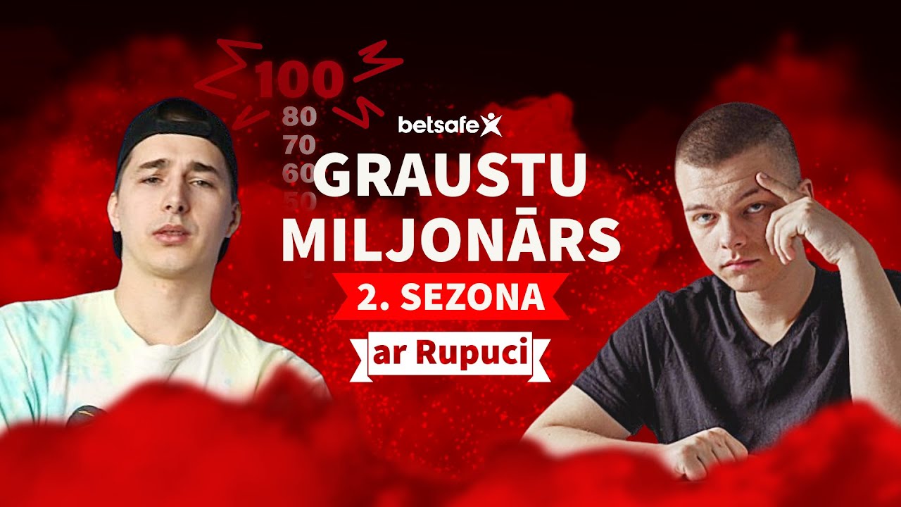 GRAUSTU MILJONĀRS 2 SEZONA ar @Rupucis