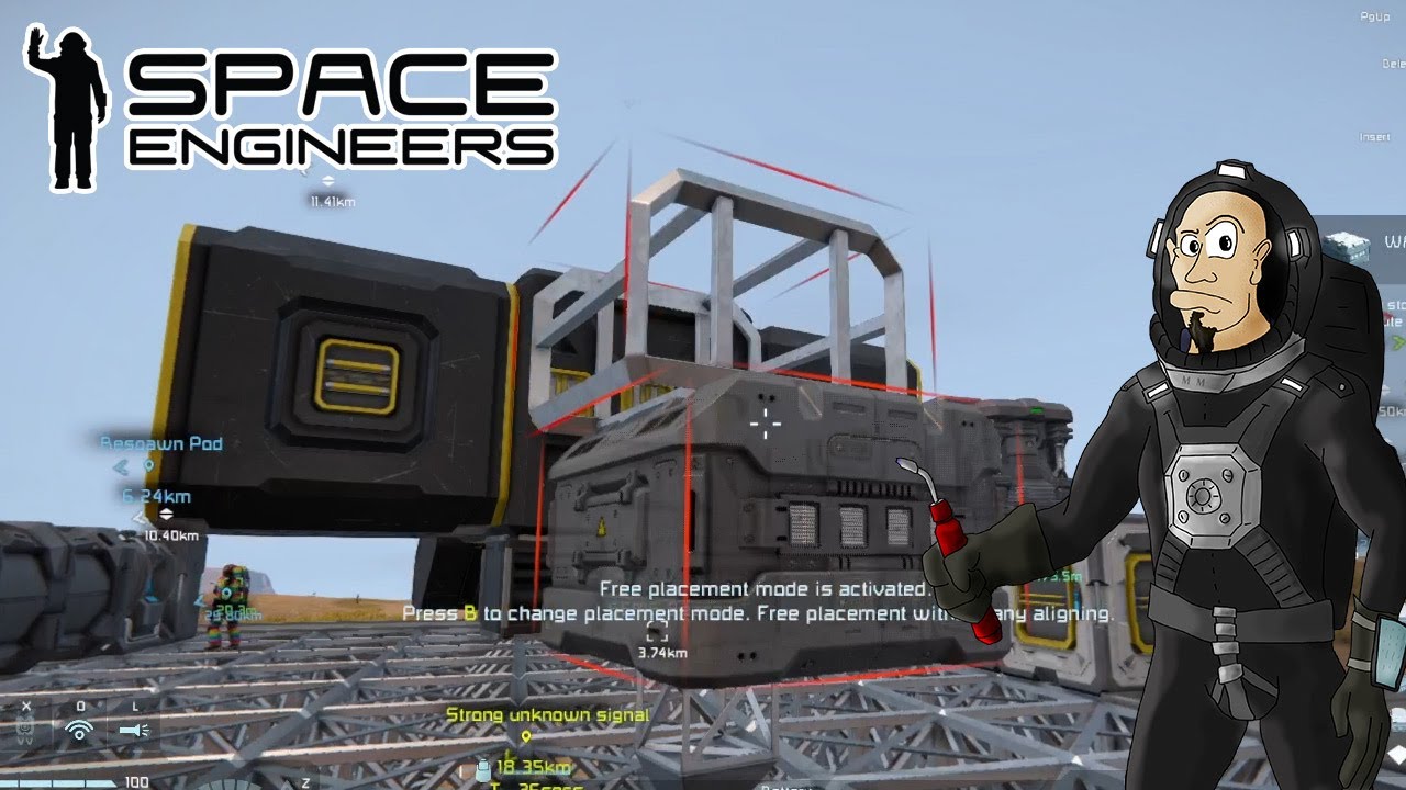 Space Engineers Coop Stream Part 3 - Grundlagen für mehr von Allem ...