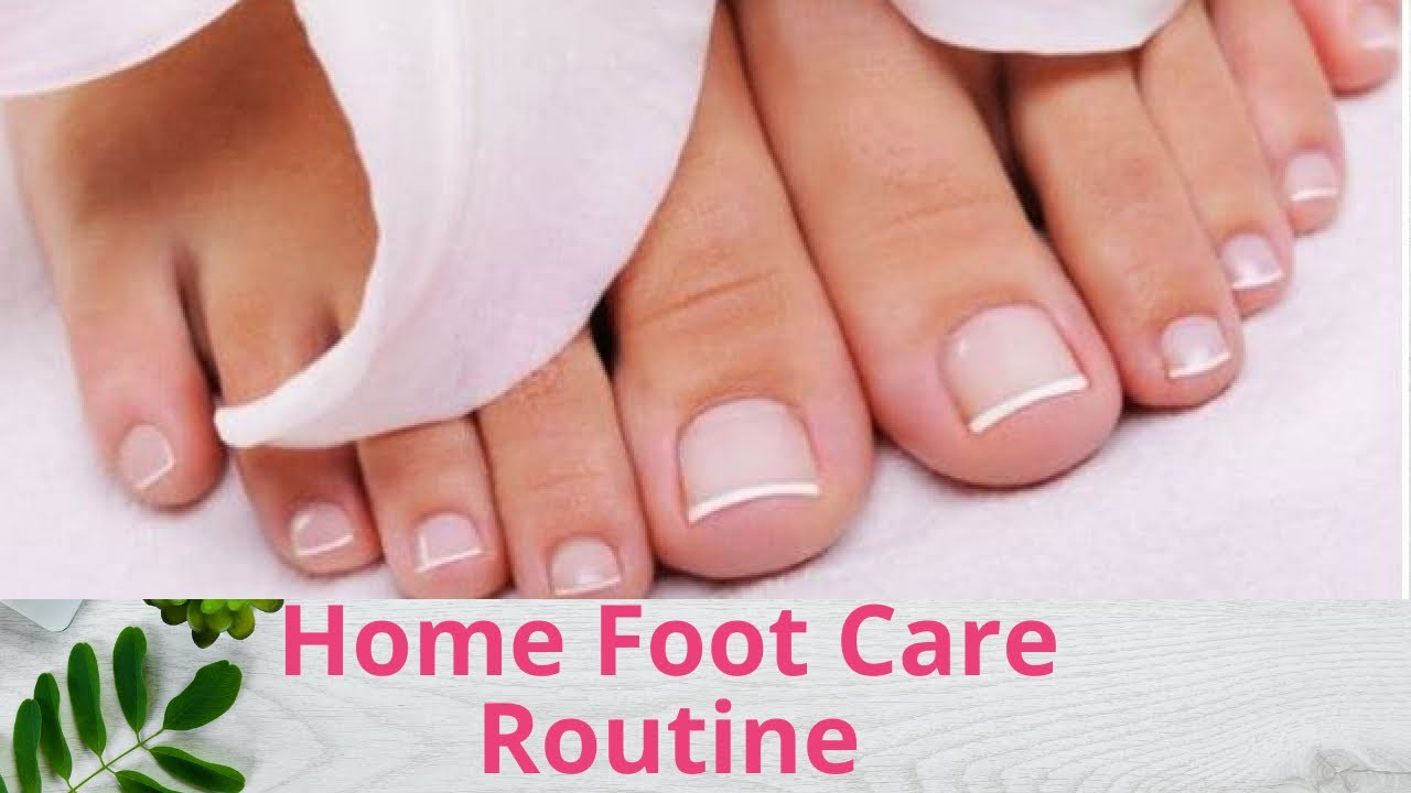 Home foot care routine DIY, YouTube