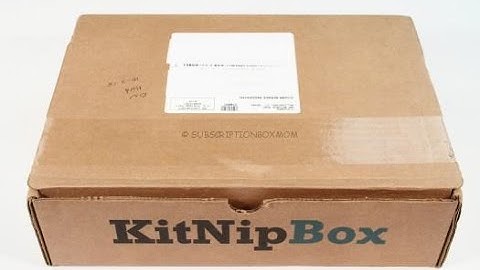KitNipBox October 2015 Review/Unboxing + Coupon #KITNIPBOX