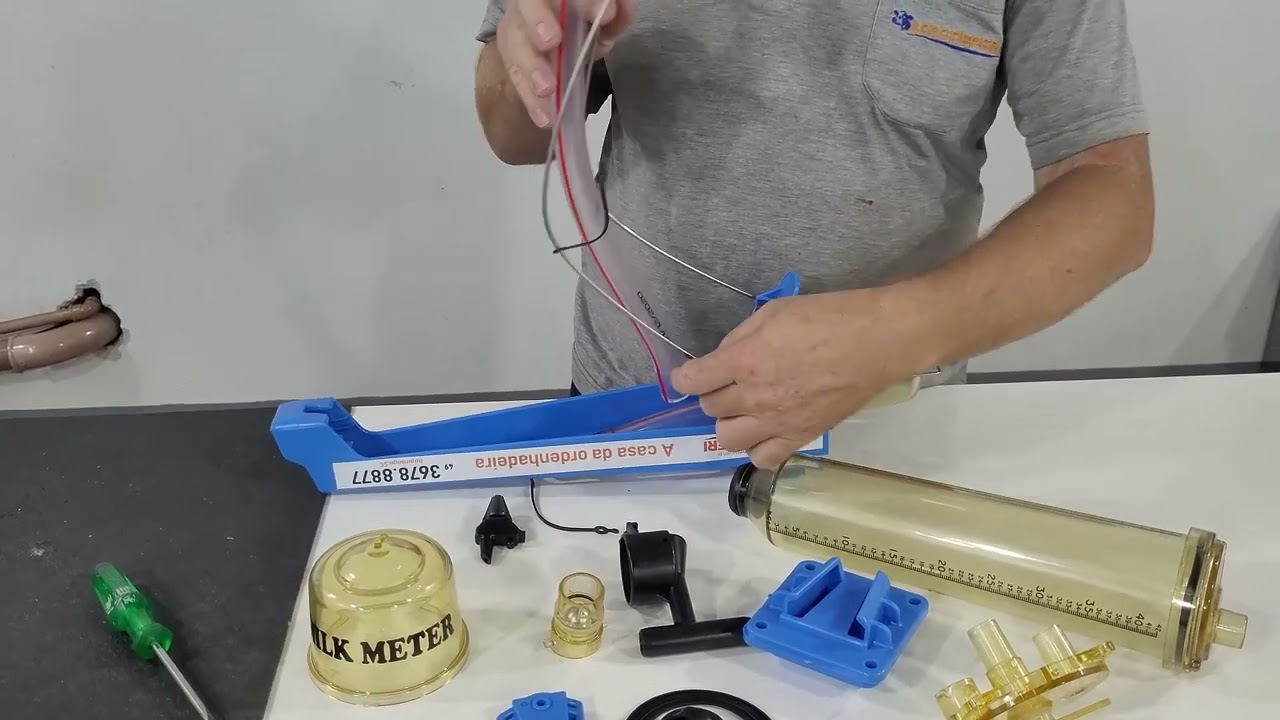 Tira de Goma da Torneira Medidor de Leite Milk Meter