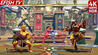 Oro vs Dhalsim (Hardest AI) - Street Fighter V | 4K 60FPS HDR