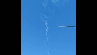 Фото Ракетой чуть не сбили самолёт! #самолет #авария #ракета #пускракеты #чп