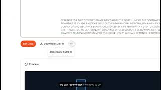 Convert Any Legal Description to CAD-Ready Geometry in Minutes | AECFirmAI screenshot 3