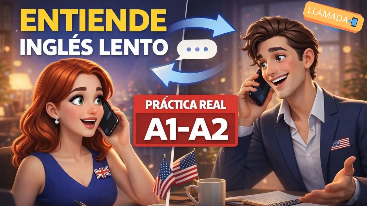MEJORA TU INGLÉS CON ESTA CONVERSACIÓN DIARIA - LISTENING LLAMADA POR WHATSAPP ✅🔥🇺🇸 