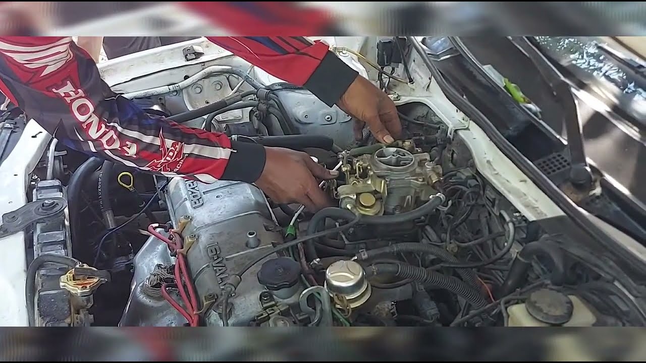 Mazda 323 Familia Gen 1 Cleaning of 4k Carburetor Episode 4 YouTube
