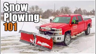 How to Snowplow with a Truck | Snow Plowing 101