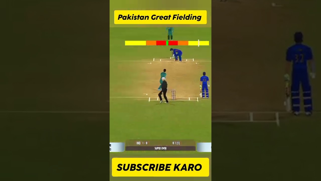 Great Fielding By Pakistani Fielder 😲 || Real Cricket 22 