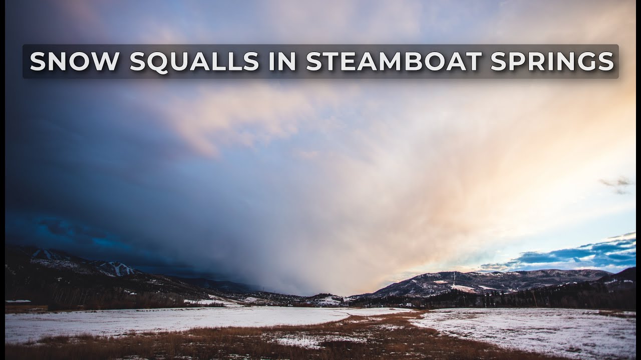 Snow Squalls in Steamboat Springs, CO