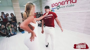 Maxim & Anastasia Zouk demo 2 - Siberian Zouk Congress 2017
