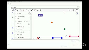 @Create balls bouncing game in Geogebra #math #geogebraanimation #games