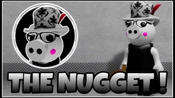 How To Get “THE NUGGET” BADGE + NUGGETAND SKIN | Piggy RP: Infection | Roblox
