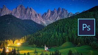 How to create MAGICAL NIGHT PHOTOS in PHOTOSHOP