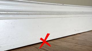 How To Make Gaps Under Baseboards Disappear With Caulking by The Funny Carpenter 751,115 views 7 months ago 5 minutes, 43 seconds