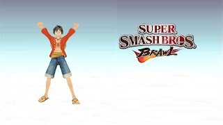 Ssbb Hack Monkey D. Luffy Moveset