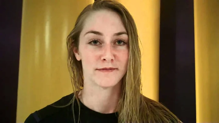 Becky Perry After UW Def. UCLA, 3-0