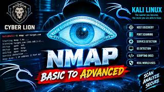 💻 Nmap Tutorial Basic to Advanced | Complete Nmap Commands Explained | Kali Linux 🐉