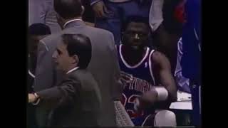 Knicks vs Clippers Ewing game winner 1993 1994 season
