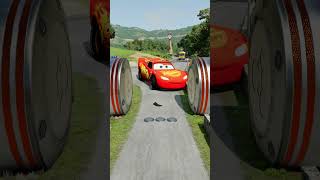 Long City Buses & School Bus Vs Hydraulic Crush - Beamng.drive