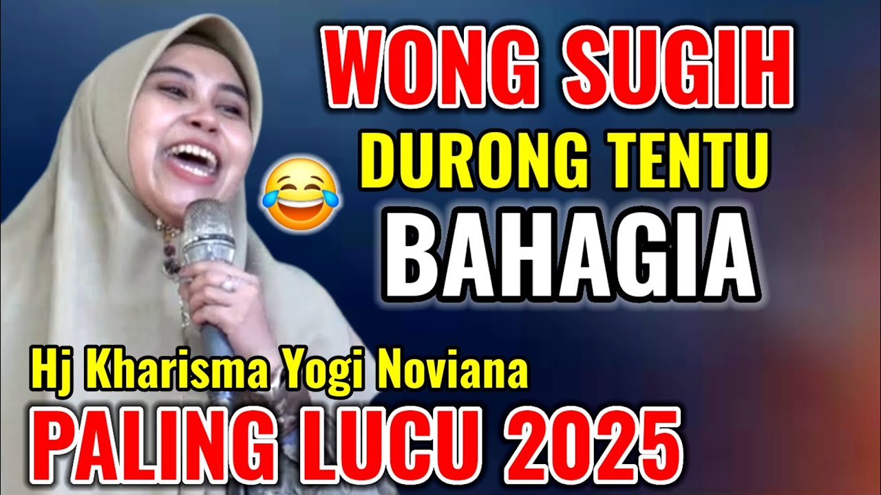 HJ KHARISMA YOGI NOVIANA TERBARU PENGAJIAN PALING LUCU PENUH ILMU