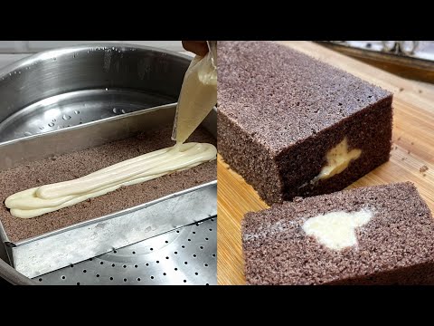 Resep Bolu Ketan Hitam Keju Lumer Bakar