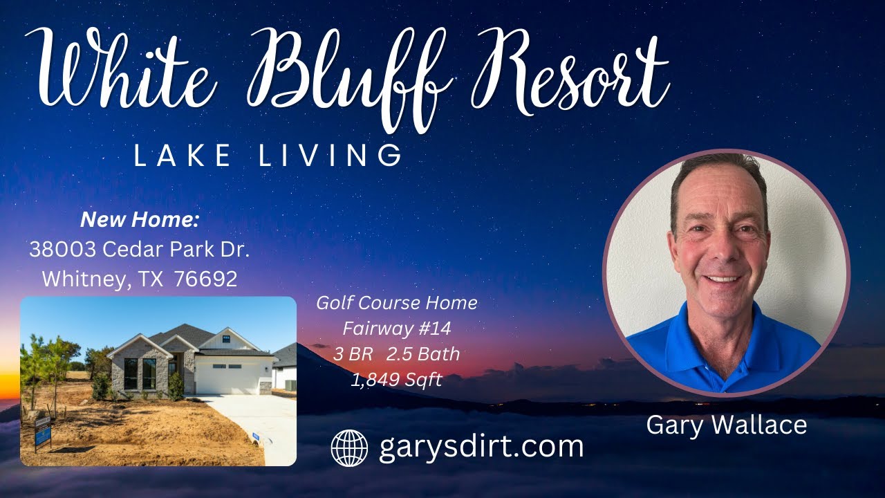 38003 Cedar Park Dr   White Bluff Resort   Whitney, TX, Lake Living, garysdirt.com, Lake Whitney
