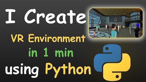 I CREATE VIRTUAL ENVIRONMENT IN 1 MINUTE USING PYTHON