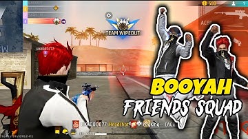 DAY-21 I| BOOYAH with friends / mobile gameplay #freefire #mobilegame #trending #viral 