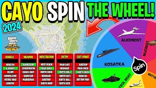 Cayo Perico Heist But The Wheel DECIDES How We Do It - PART 5 (GTA 5 ONLINE) by SubscribeForTacos 13,609 views 1 month ago 19 minutes