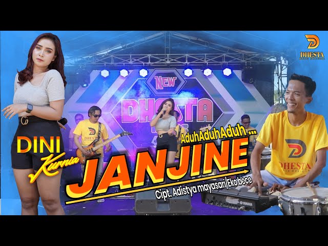 DINI KURNIA - JANJINE [ NEW VERSION ] Feat ADER NEGRO (Official Music Live) - NEW DHESTA MUSIC class=