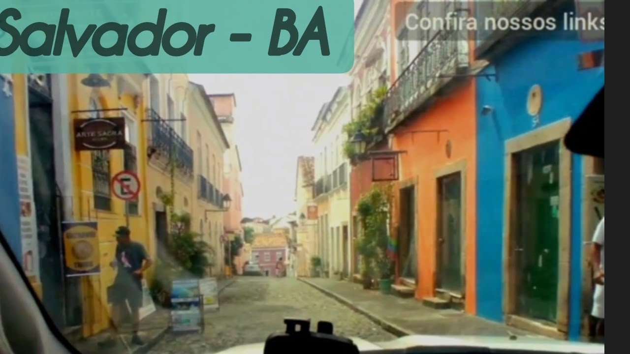 SALVADOR BAHIA (Saindo da Orla Boca do Rio até o Pelourinho)