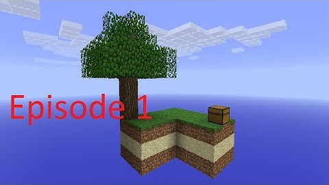 MCPE Skyblock #1