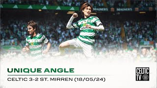 Champions Unique Angle | Celtic 3-2 St. Mirren | Champions mark Trophy Day with three goals!