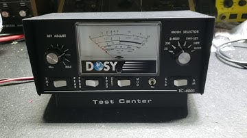 LED light install and Bird calibration on Dosy watt meter