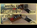 How To Make A Sift Litter Box out of Totes!