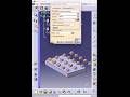 Rectangular Pattern in CATIA V5 | Repeated Features Fast #shorts