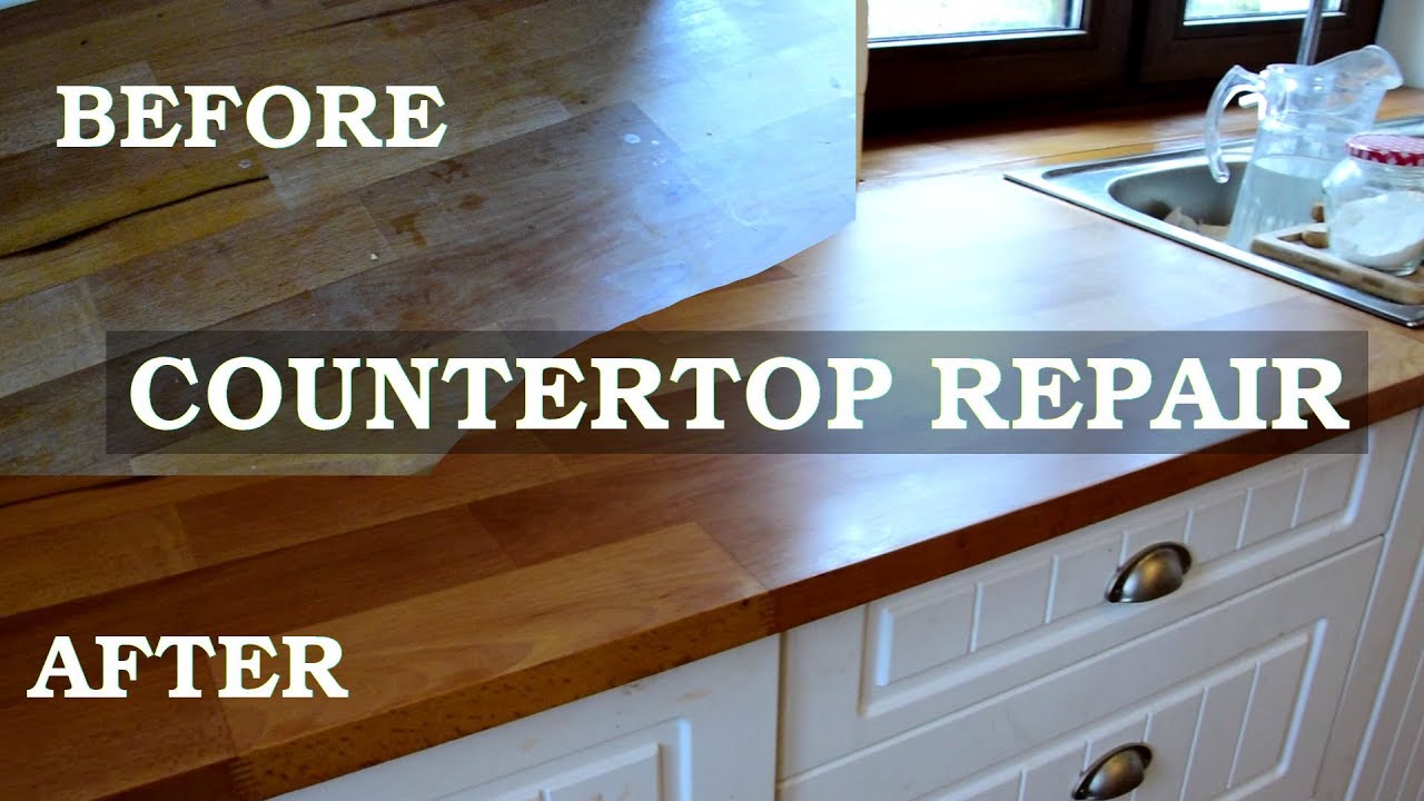 Kitchen Countertop Fall Rise Renovation With An Oil In 5 Easy