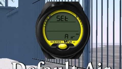 Oceanic Veo 1.0 Settings