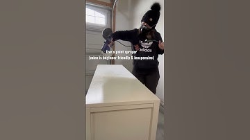 How to get a smooth painted finish on furniture | Homeright Paint Sprayer