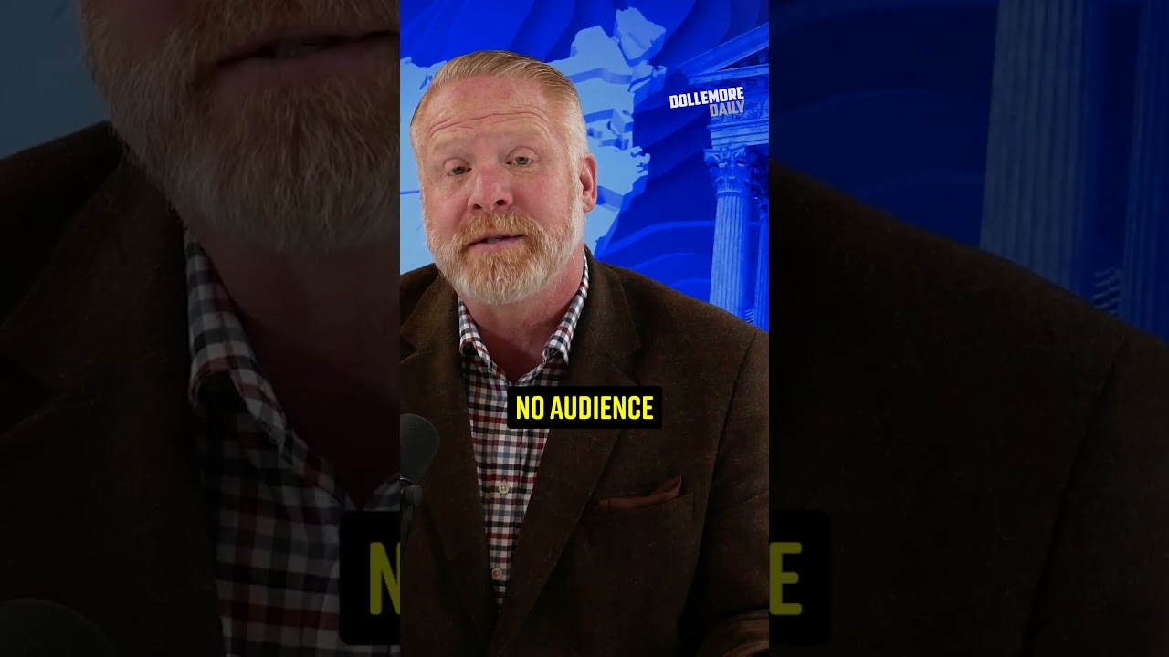 Trump TOTALLY FORGOT THERE WAS NO AUDIENCE at His Last Debate! #shorts