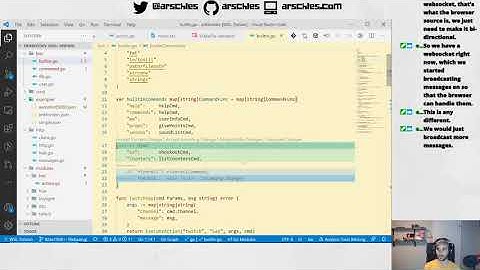 Hacking on a Twitch bot [Golang, Kubernetes] && AMA All Day