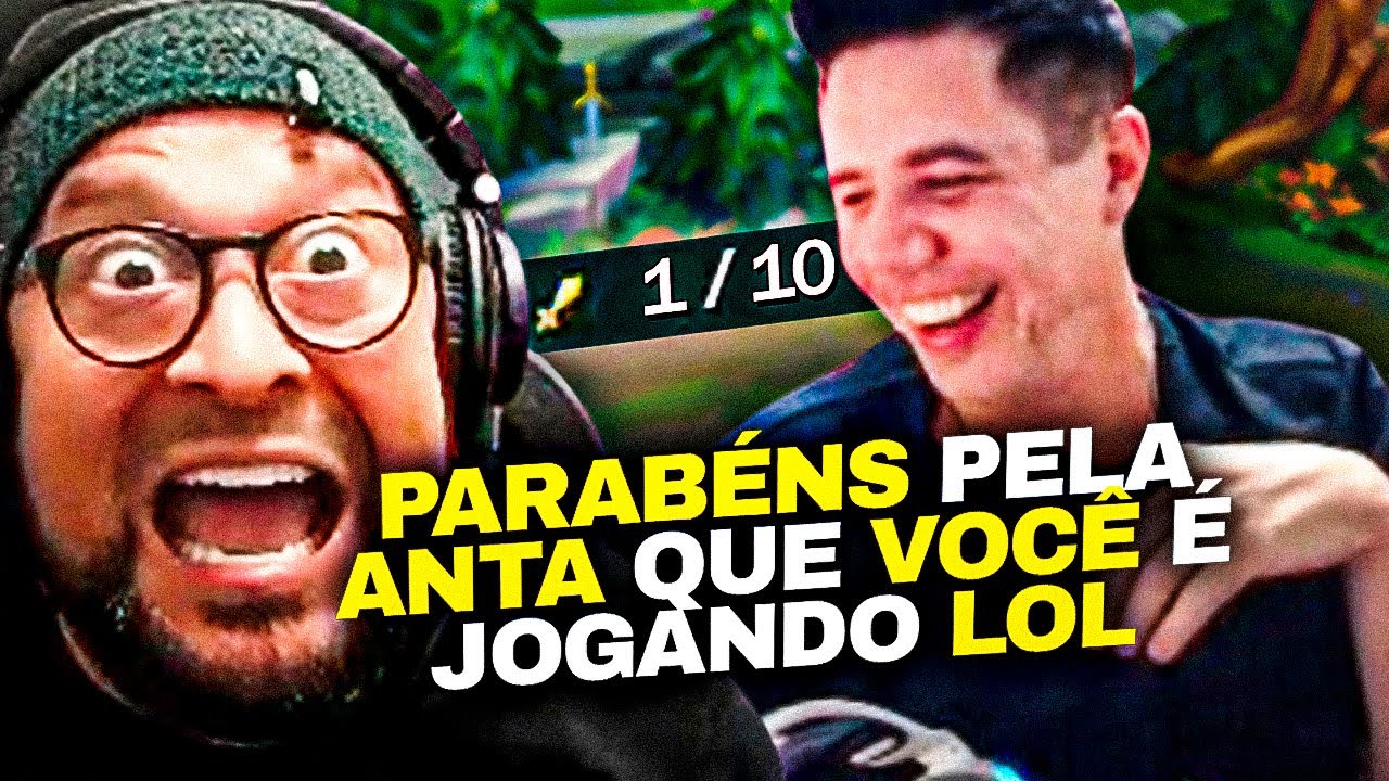 MUCA JOGA MAL PRA BURRO E GORDOX XINGA SEM DÓ | League of Legends