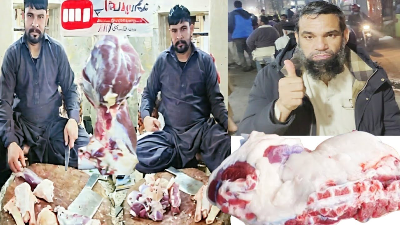 Amazing Original Mutton Full Leg Cutting Video | Goat Meat Cutting Skills | Meat Cutting | PAKISTANI