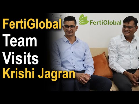 200 Years of FertiGlobal | FertiGlobal Team  Visited Krishi Jagran