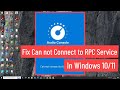 Fix windows 1011 cannot connect to rpc service realtek audio console