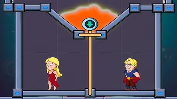 Save Her - Pull the Pin Gameplay Walkthrough Part 1 Levels 1-20 (Android & iOS)