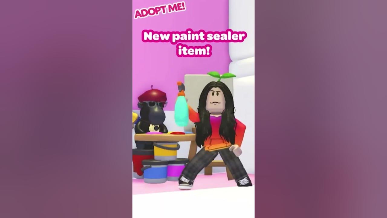Don't buy Paint Sealer in Adopt Me until you watch this video! #shorts